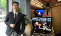 Huỳnh Anh lại bị chỉ trích vì hành động kém duyên khi ngồi máy bay hạng thương gia