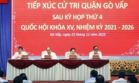 Gặp Chủ tịch nước, cử tri Gò Vấp &apos;hiến kế&apos; triệt phá các nhóm cho vay nặng lãi