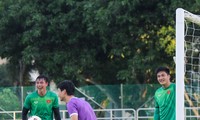 HLV Park Hang-seo đang muốn các học trò có tâm lý thoải mái nhất cho hành trình bảo vệ ngôi vô địch AFF Cup 2020. (ảnh Anh Đoàn)