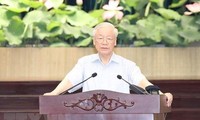 Tổng Bí thư Nguyễn Phú Trọng: Tạo điều kiện tốt nhất để TP.HCM phát triển nhanh và bền vững