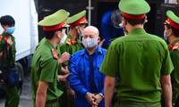 Ông Đinh Ngọc Hệ tại phiên tòa. Ảnh: Tân Châu.