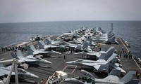Bên trong siêu tàu sân bay Mỹ triển khai dọa Iran