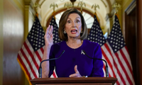 Chủ tịch Hạ viện Mỹ Nancy Pelosi. (Ảnh: Reuters)