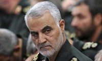 Tư lệnh lực lượng đặc nhiệm thuộc Lực lượng vệ binh cách mạng Iran, ông Qassem Soleimani (Ảnh: AP)