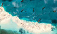 Trung Quốc xây dựng trái phép các đảo nhân tạo và hạ tầng quân sự ở biển Đông trong suốt 6 năm qua. (Ảnh: CSIS)