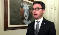 Bộ trưởng Nông nghiệp Úc David Littleproud. (Ảnh: Reuters)