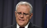 Thủ tướng Úc Scott Morrison bị kéo vào một vụ bê bối nữa liên quan đến trụ sở quốc hội. (Ảnh: AP)