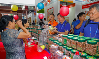 Một gian hàng của Việt Nam tại Hội chợ Trung Quốc - ASEAN 2019