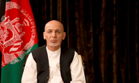 Tổng thống lưu vong Afghanistan Ashraf Ghani. (Ảnh: Twitter)
