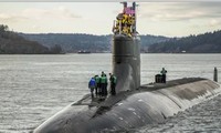 Tàu ngầm hạt nhân của Mỹ. (Ảnh: US Navy)