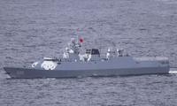 Trung Quốc được nói là đã cải hoán tàu Type 056 thành tàu hải cảnh. (Ảnh: Roy Issa)