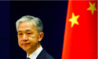 Phát ngôn viên Bộ Ngoại giao Trung Quốc Uông Văn Bân. (Ảnh: Reuters)