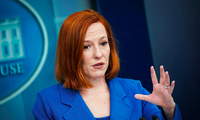 Thư ký báo chí Nhà Trắng Jen Psaki. (Ảnh: Reuters)