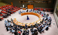 Vai trò của Hội đồng Bảo an Liên Hợp quốc là bảo đảm hoà bình thế giới. (Ảnh: Reuters)