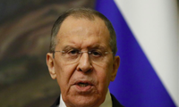 Ngoại trưởng Nga Sergei Lavrov. (Ảnh: Reuters)