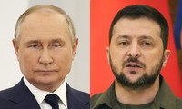 Cả Tổng thống Nga Vladimir Putin và Tổng thống Ukraine Volodymyr Zelensky đều không chấp nhận thất bại trong cuộc xung đột hiện nay. (Ảnh: AP)