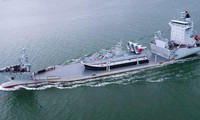 Tàu đổ bộ Yinmahu của Hải quân Trung Quốc. (Ảnh: Defense News)