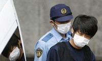 Tetsuya Yamagami bị bắt tại hiện trường với cáo buộc ám sát cựu Thủ tướng Nhật Bản Abe Shinzo. (Ảnh: Kyodo)
