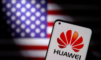 Mỹ lo Huawei có thể chuyển dữ liệu về các căn cứ quân sự của Mỹ về Trung Quốc. (Ảnh: Reuters) 