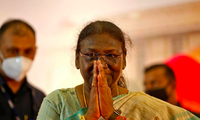 Bà Droupadi Murmu vừa được bầu làm tổng thống Ấn Độ. (Ảnh: Reuters)