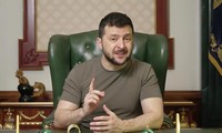 Tổng thống Ukraine Volodymir Zelensky