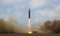 Triều Tiên phóng hơn 60 tên lửa từ đầu năm đến nay. (Ảnh: KCNA)