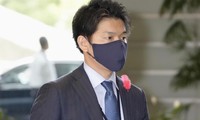 Ông Shotaro Kishida, con trai Thủ tướng Nhật Fumio Kishida. (Ảnh: Kyodo)