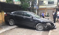 Hiện trường vụ tai nạn. Ảnh: N.T