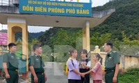 Mái ấm của ba chị em người Mông ở Đồn biên phòng Phó Bảng