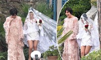 Bất ngờ trước ý tưởng tạo nên bộ váy cưới của Kourney Kardashian từ nhà mốt Dolce &amp; Gabbana