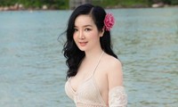 Giáng My mặc áo tắm lưới khoe dáng nuột nà đáng ngưỡng mộ ở tuổi 49