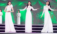 Màn trình diễn áo dài đong đầy cảm xúc của Top 59 thí sinh Hoa hậu Việt Nam 2020