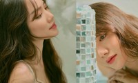 Vẻ đẹp mong manh của cô gái có gương mặt đẹp nhất Hoa hậu Việt Nam 2018