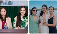 Hoa hậu Thuỳ Tiên và Đỗ Thị Hà tung ảnh chụp cùng mẹ và chia sẻ xúc động