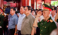 Thủ tướng Phạm Minh Chính dự lễ tưởng niệm các Anh hùng liệt sĩ tại Nghệ An