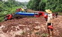 Tìm thấy thi thể tài xế người Việt tử vong trong vụ sạt lở tại Lào