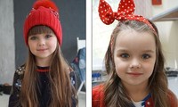 Cô bé người Nga 6 tuổi xinh như búp bê ngoài đời thực