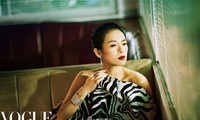 Chương Tử Di kiêu sa sang trọng trên Vogue đầu năm 2018