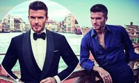 David Beckham 44 tuổi điển trai lãng tử như điệp viên 007 James Bond
