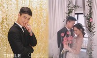 Cầu thủ Duy Mạnh chụp ảnh cưới cực tình bên bạn gái Quỳnh Anh