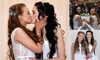 Hai cô gái đầu tiên kết hôn đồng giới ở Bắc Ireland
