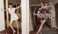 Hồ Ngọc Hà - Thanh Hằng siêu gợi cảm với váy áo Công Trí, gây &apos;bão&apos; trên Vogue Pháp