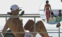 Ronaldo và bạn gái tắm nắng trên du thuyền ở Ý