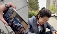 Chú rể Trung Quốc dự lễ cưới qua livestream