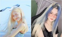 Nữ tuyển thủ eSports xinh như búp bê, gây chú ý với mái tóc màu xanh 