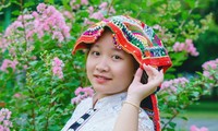 Nữ sinh dân tộc Thái nổi bật tại Đại hội Đoàn tỉnh Tây Ninh