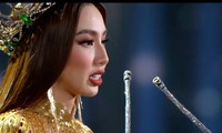 Thùy Tiên phát biểu 4 loại giờ trước lúc kết thúc giục nhiệm kỳ Hoa hậu Hòa bình