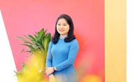 Chị Chu Hồng Minh, ứng cử viên Hội đồng Nhân dân TP. Hà Nội, ứng cử tại Q. Hoàn Kiếm.