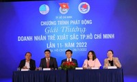Phát động giải thưởng Doanh nhân trẻ xuất sắc TP. HCM năm 2022