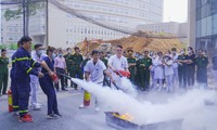 Đoàn viên, thanh niên Bệnh viện Quân y 175 tập huấn nghiệp vụ phòng cháy, chữa cháy
